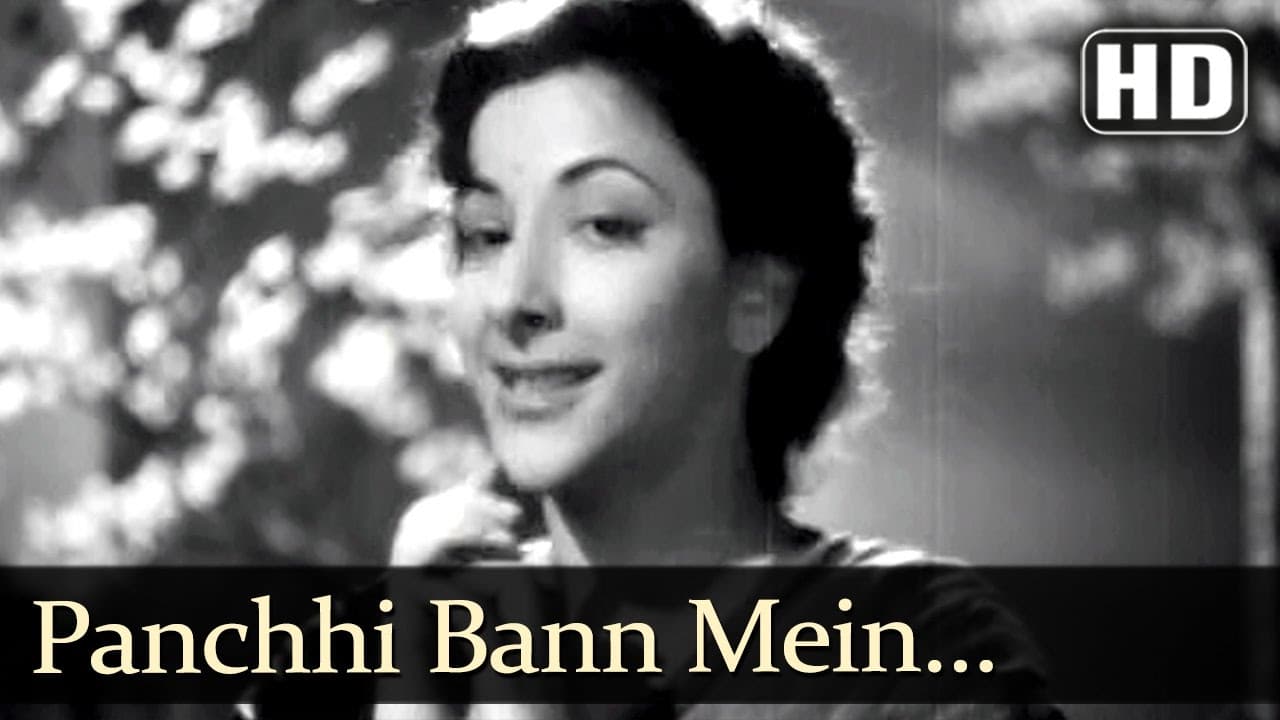 Panchhi Bann Mein (HD) - Babul Songs - Dilip Kumar - Nargis -  Lata Mangeshkar - Filmigaane