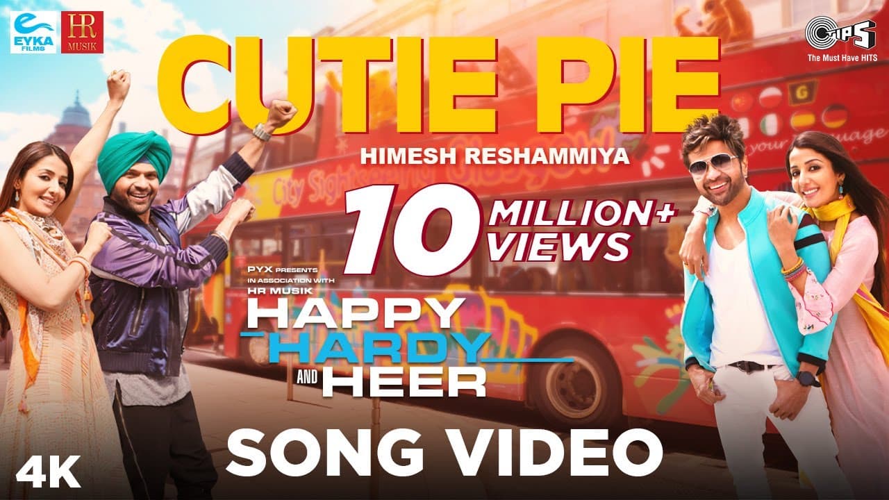 Cutie Pie Official Song - Happy Hardy And Heer | Himesh Reshammiya  & Sonia Mann | Shabbir Ahmed