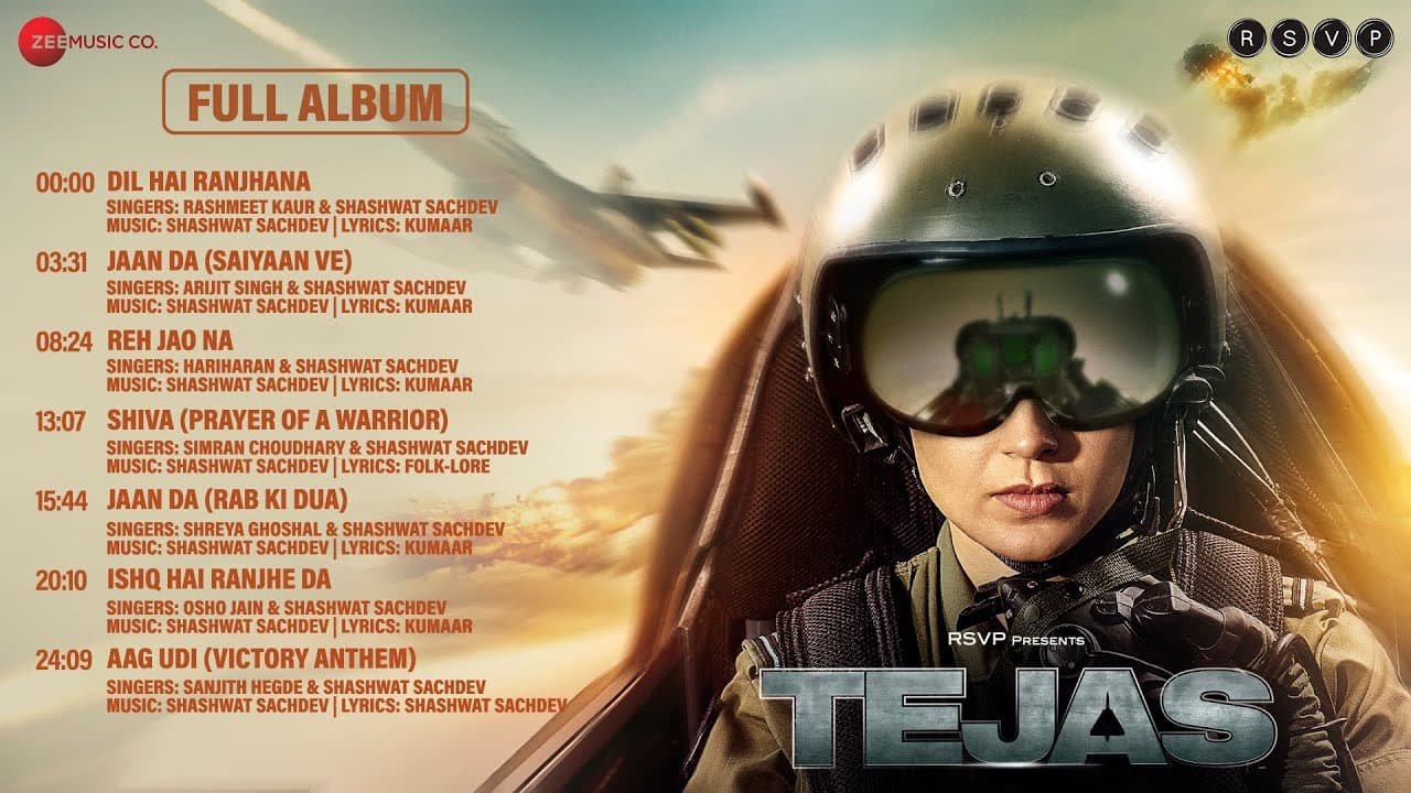 Tejas - Full Album | Kangana Ranaut | Shashwat Sachdev | Kumaar