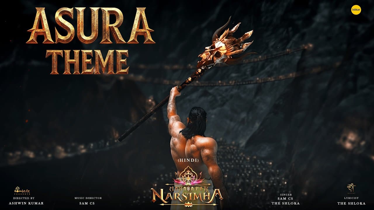 Asur Theme Video Song - Hindi | Mahavatar Narsimha | Sam CS | Hombale Films | Kleem Productions