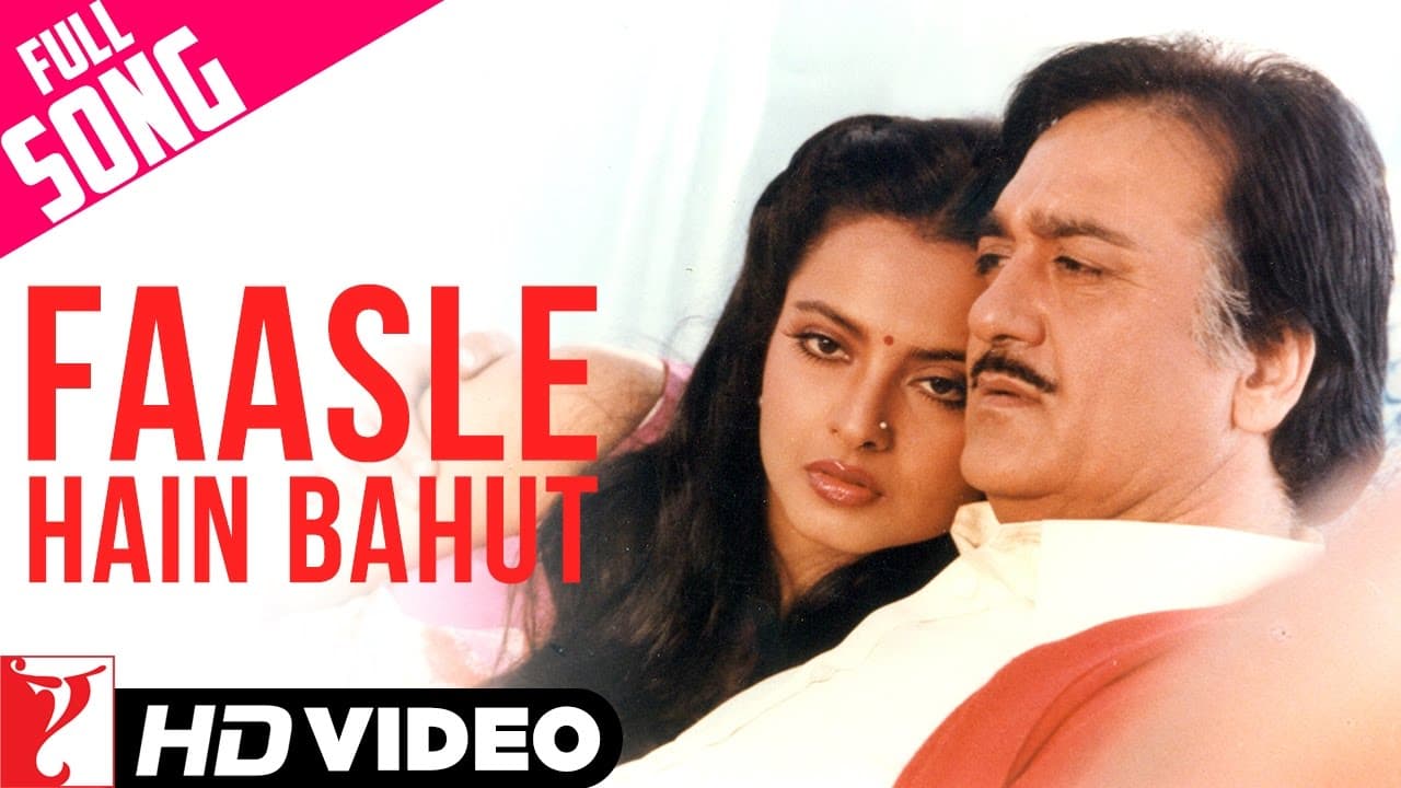 Faasle Hain Bahut | Full Song | Faasle | Sunil Dutt | Rekha | Asha Bhosle | Shiv-Hari | Shahryar