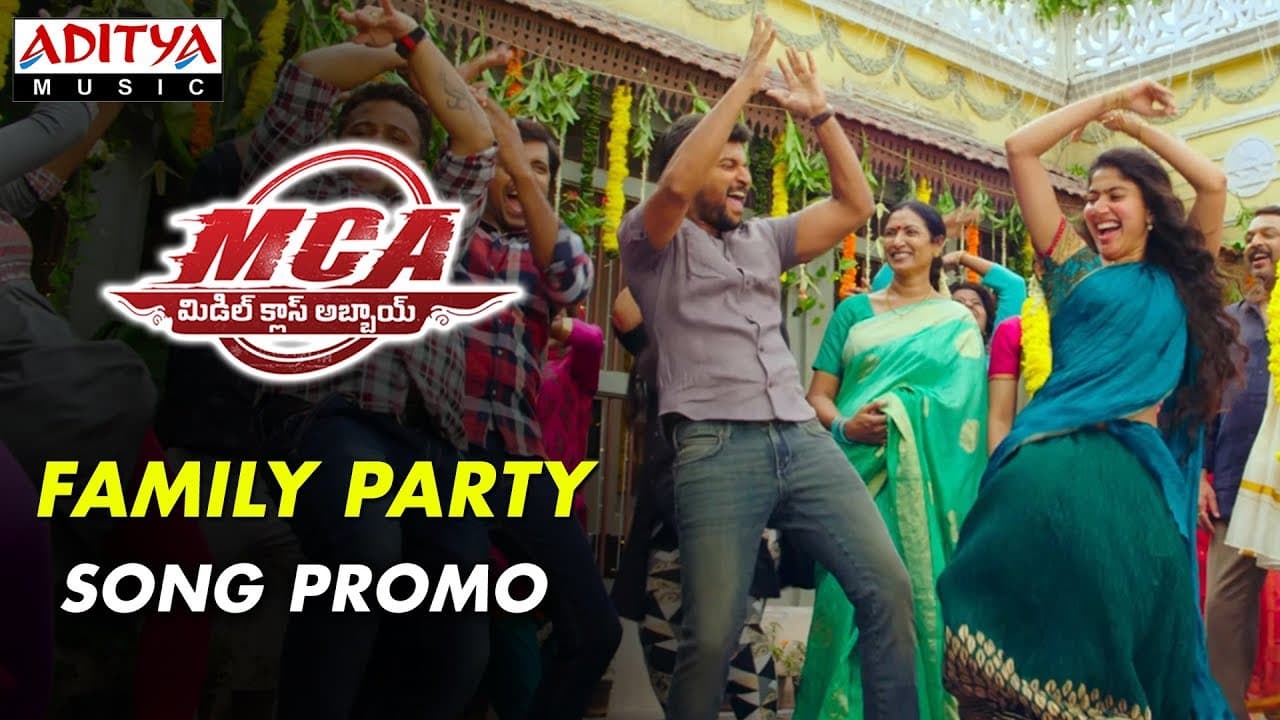 Family Party  Song Promo | MCA Movie Songs | Nani, Sai Pallavi | DSP | Dil Raju, Sriram Venu