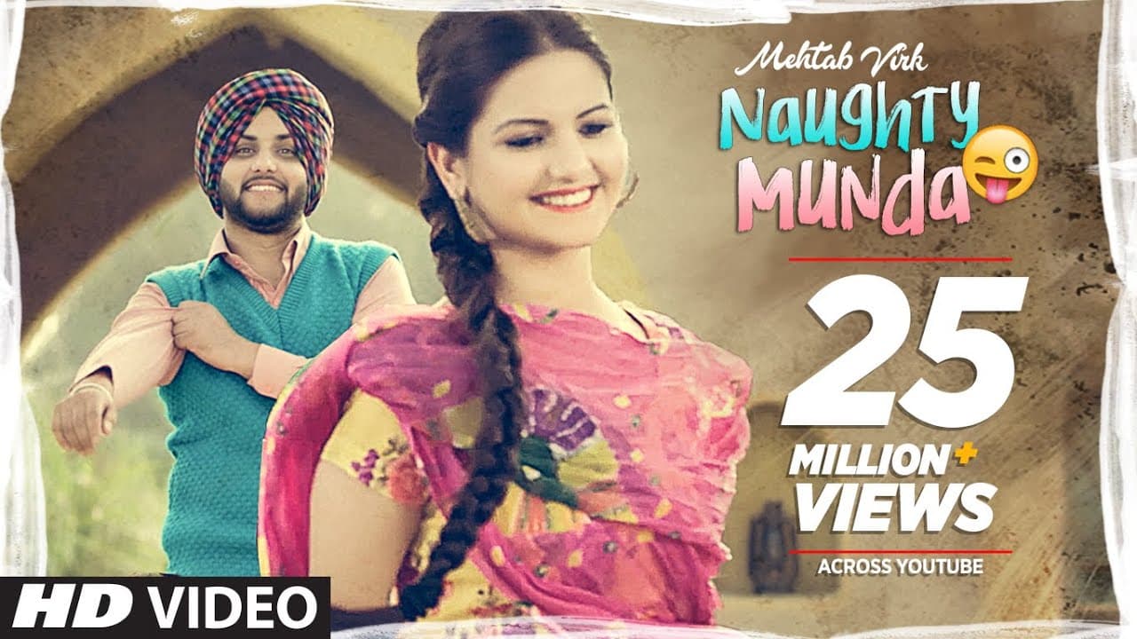 Mehtab Virk: Naughty Munda | Desi Routz | Latest Punjabi Songs 2017 | T-Series Apna Punjab