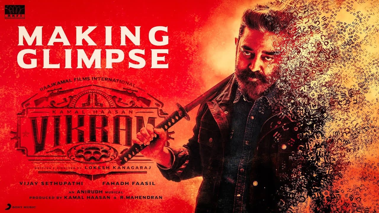 VIKRAM – MAKING GLIMPSE | Kamal Haasan | Vijay Sethupathi, Fahadh Faasil | LokeshKanagaraj | Anirudh