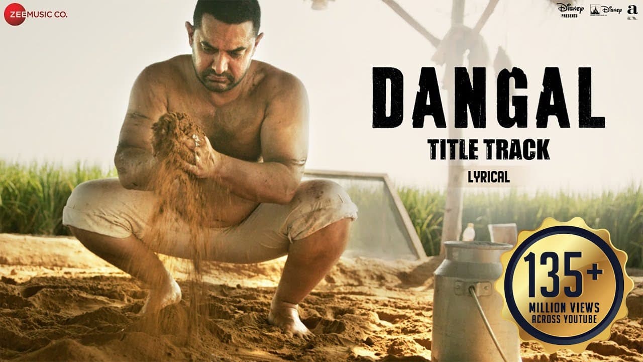 Dangal - Title Track | Lyrical Video | Dangal | Aamir Khan | Pritam | Amitabh B | Daler Mehndi