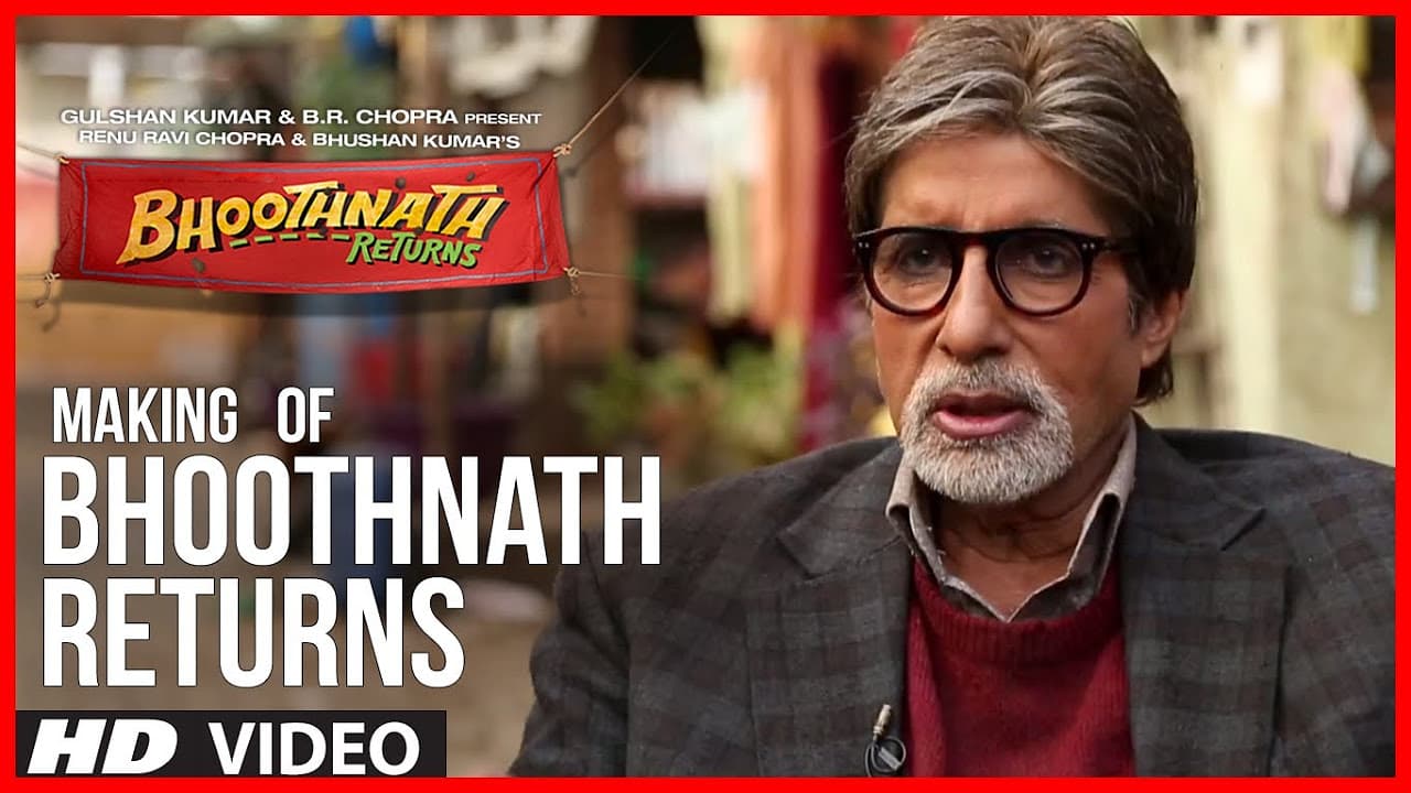 Making Of Bhoothnath Returns | Amitabh Bachchan, Boman Irani, Parth Bhalerao