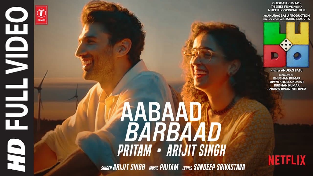 LUDO: Aabaad Barbaad (Full Video) Abhishek B, Aditya K, Rajkummar R, Sanya, Fatima | Arijit, Pritam