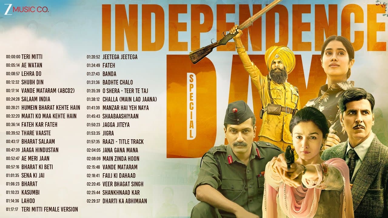 Best Patriotic Songs Non-Stop | Independence Day Special | Teri Mitti, Ae Watan, Lehra Do & More