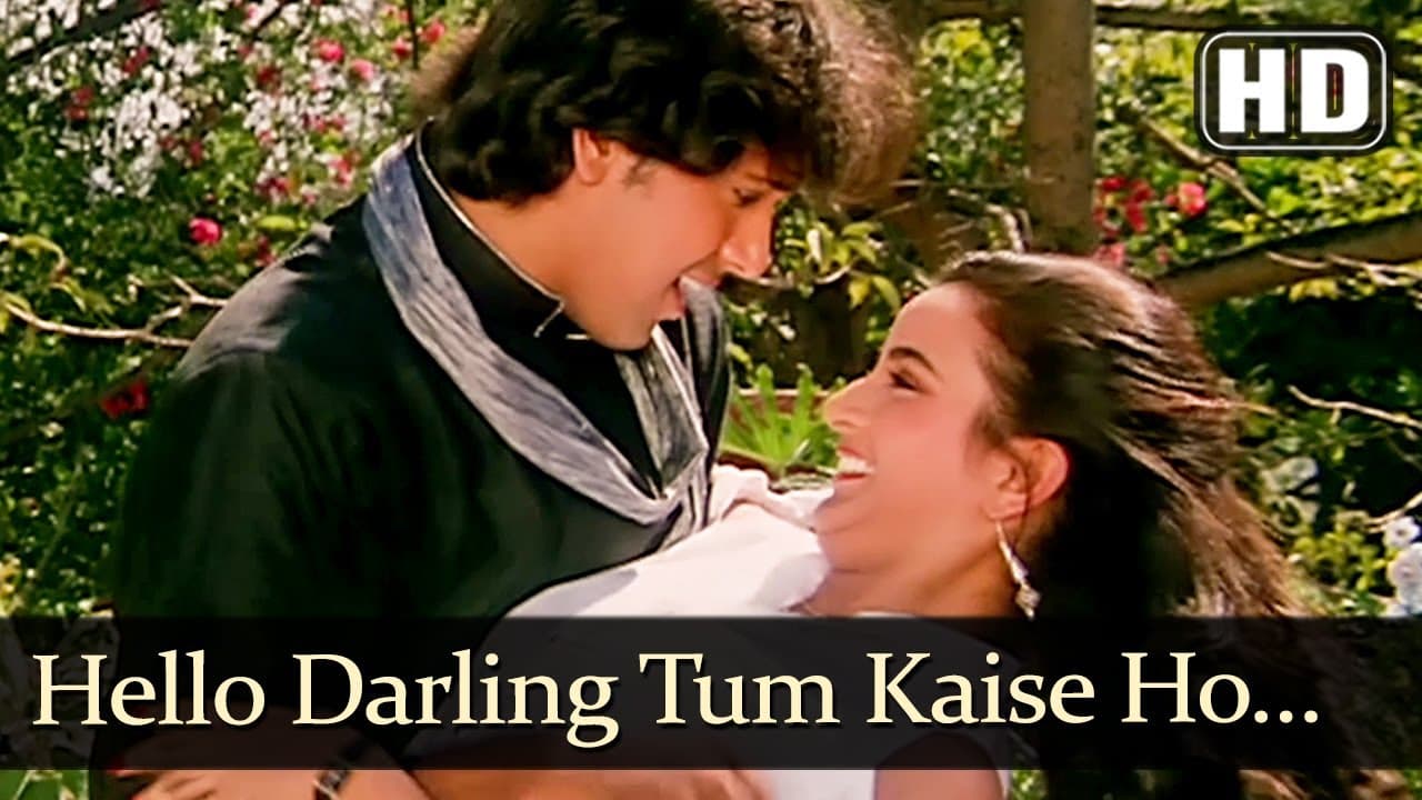 Hello Darling Tum Kaise Ho (HD) - Ghar Ghar Ki Kahani Song - Govinda - Farha - Romantic Song