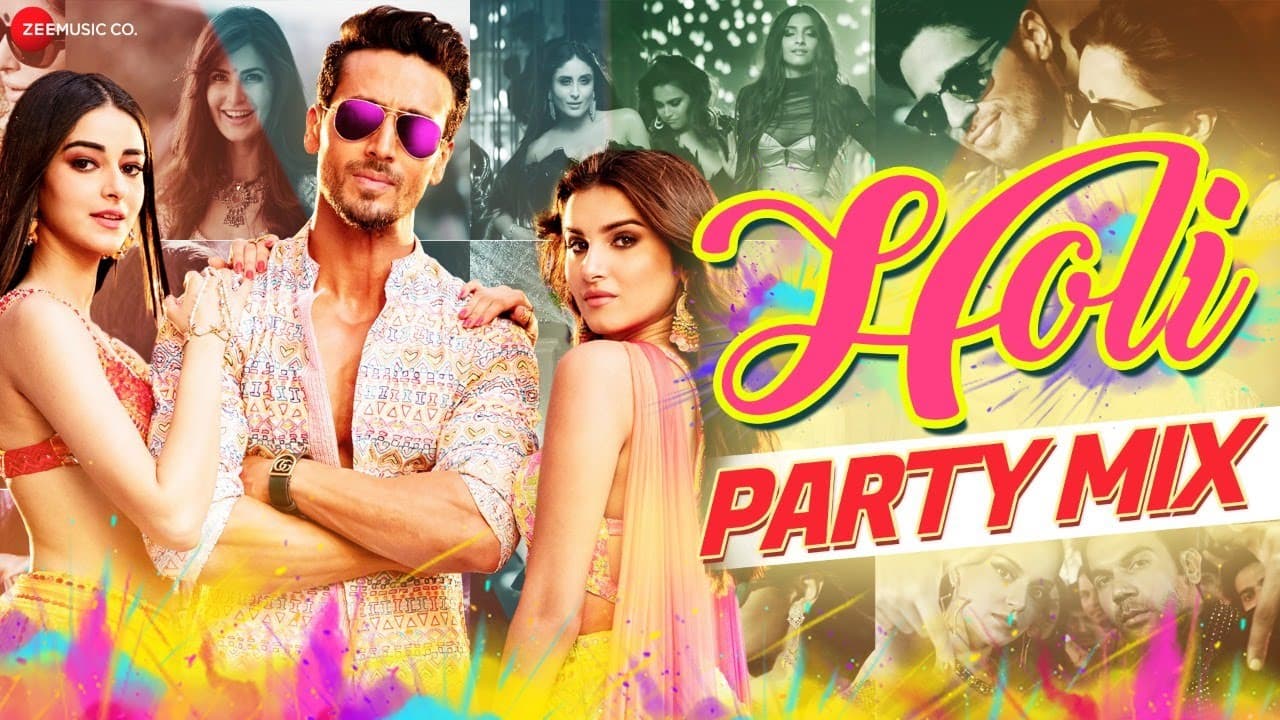 Holi Party Mix - DJ Raahul Pai & Deejay Rax | Kala Chashma, Burjkhalifa, Chandigarh Mein & More