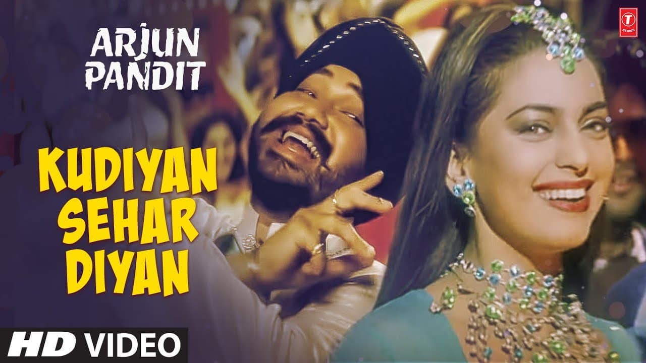 Kudiyan Shehar Diyan (Full Video) | Daler Mehndi |Alka Yagnik |Sunny Deol |Juhi Chawla |Arjun Pandit