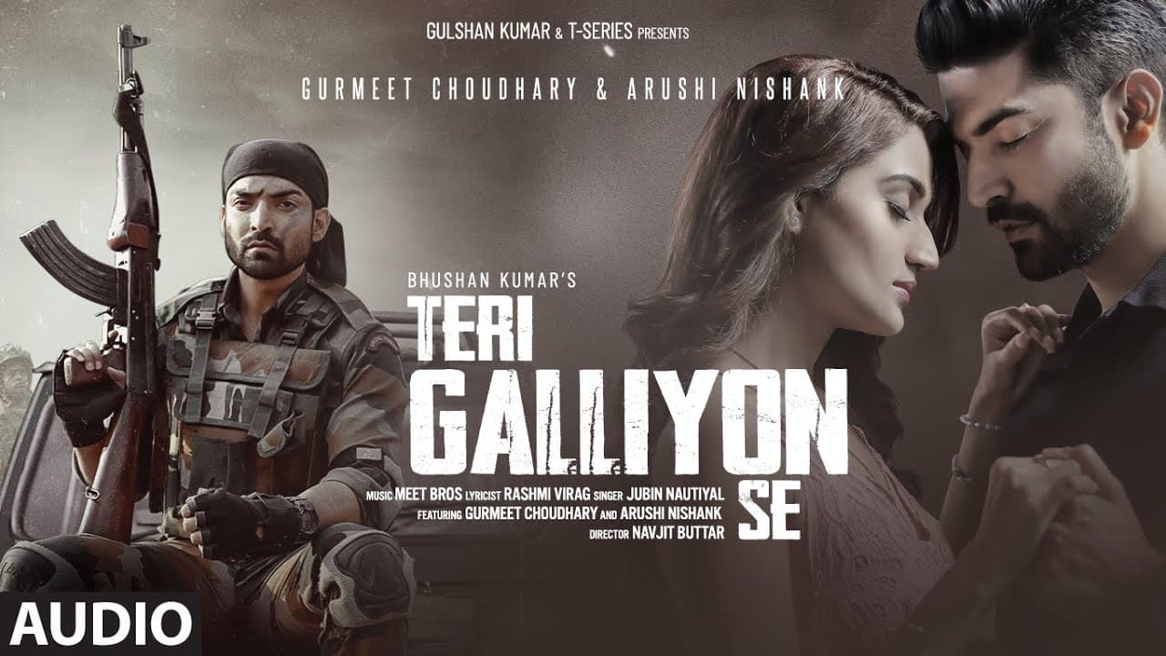 Jubin Nautiyal: Teri Galliyon Se (Audio) | Gurmeet Choudhary, Arushi, Navjit| Meet Bros| Bhushan K
