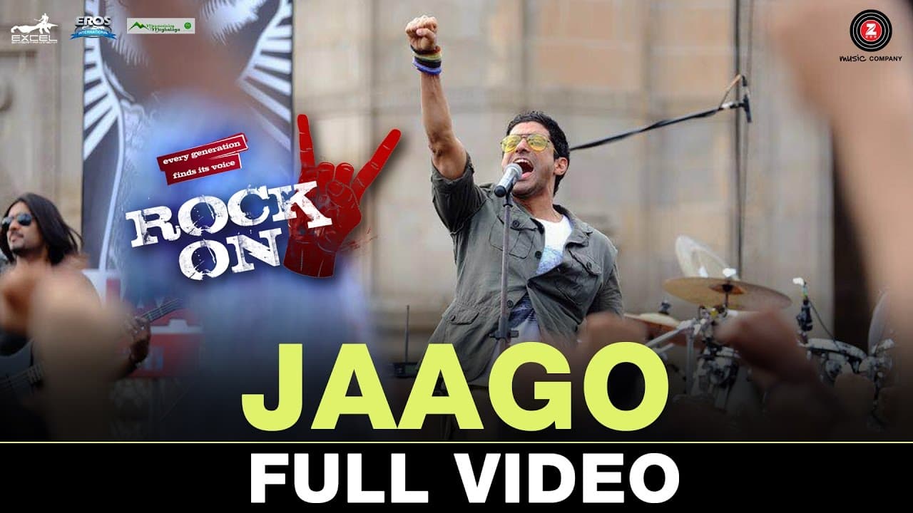 Jaago - Full Video|  Rock On 2 | Farhan Akhtar, Arjun Rampal & Purab Kholi | Shankar Ehsaan Loy