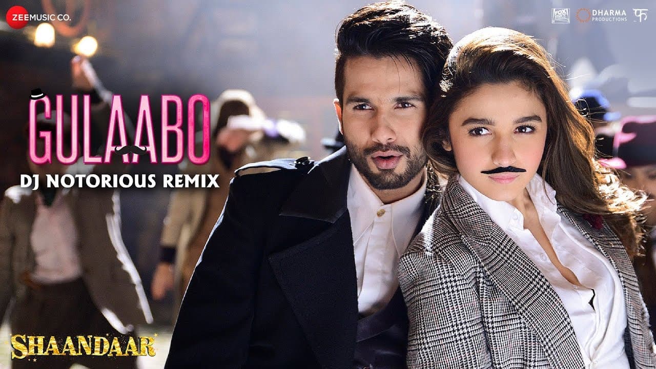 Gulaabo Remix | Shaandaar | Alia Bhatt & Shahid Kapoor | DJ Notorious