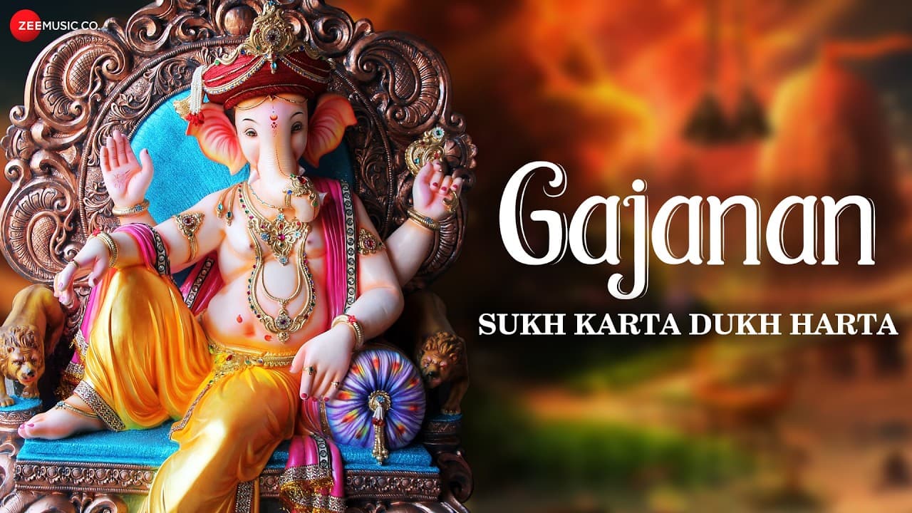 Gajanan - Sukh Karta Dukh Harta | Divya Kumar & Rashmeet Kaur | Ravi Singhal, Kunaal Vermaa| Lyrical