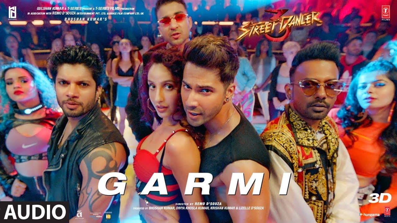 Full Audio: Garmi | Street Dancer 3D | Varun D, Nora F, Shraddha K, Badshah, Neha K | Remo D