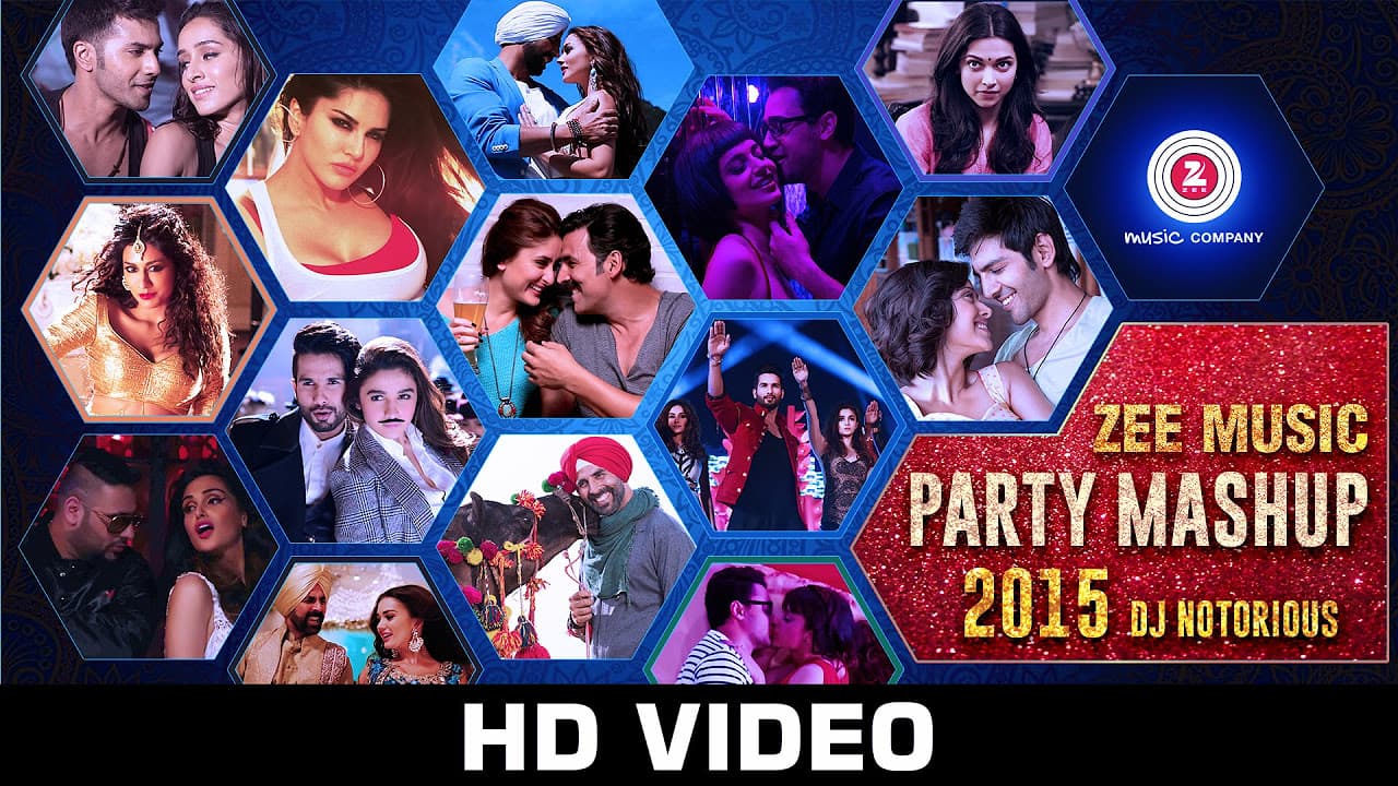 Zee Music Party Mashup - DJ Notorious | Bollywood Mashup 2015