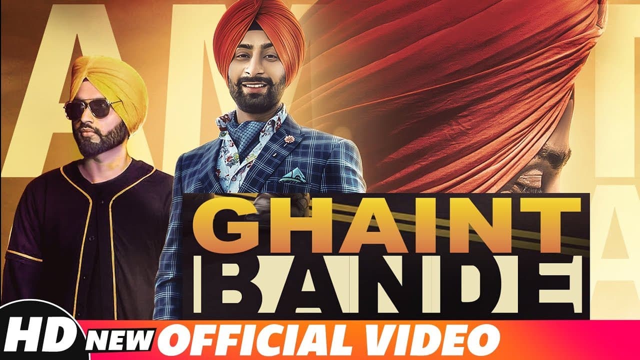 Ghaint Bande (Full Video) | Amrit Cheema | Preet Hundal | Latest Punjabi Song 2018 | Speed Records