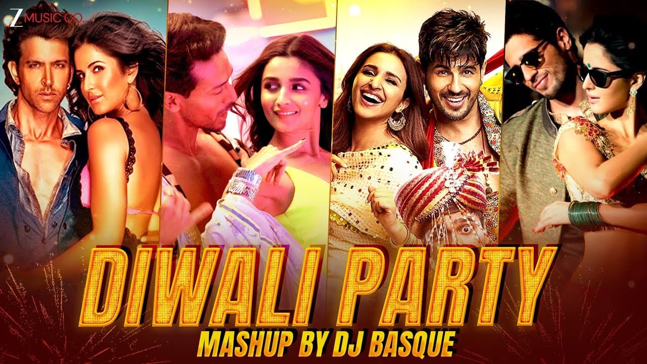 Diwali Party Mashup 2026 | DJ Basque | Bollywood Dance Hits