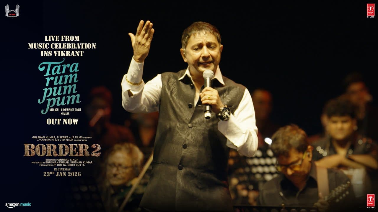 Tara Rum Pum Pum - Live at INS Vikrant | BORDER 2 | Sunny Deol | Mithoon, Sukhwinder Singh, Manoj M