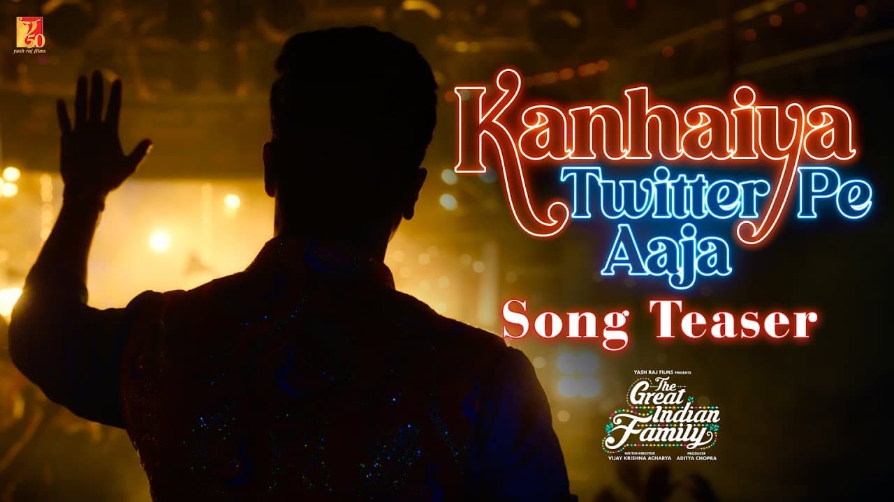 Kanhaiya Twitter Pe Aaja Teaser | The Great Indian Family | Vicky Kaushal | Pritam, Nakash, Amitabh
