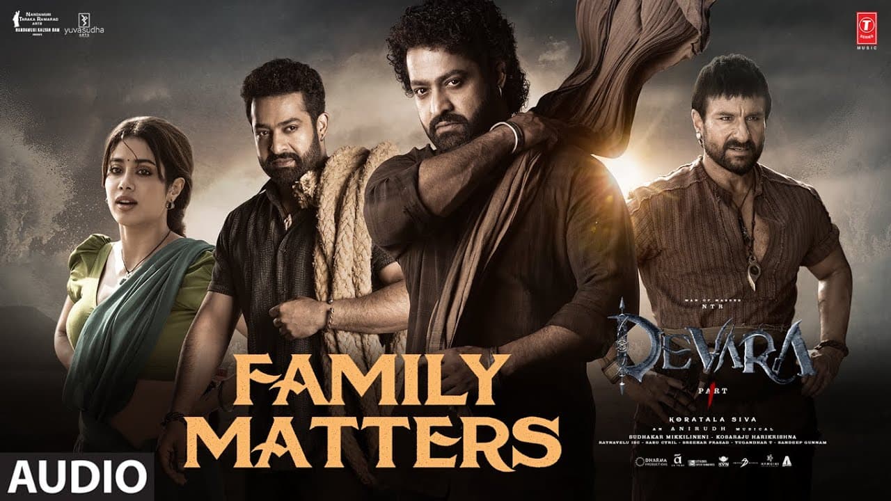 Family Matters OST | Devara Original Sound Track - BGM | NTR | Sai Ali Khan | Anirudh Ravichander