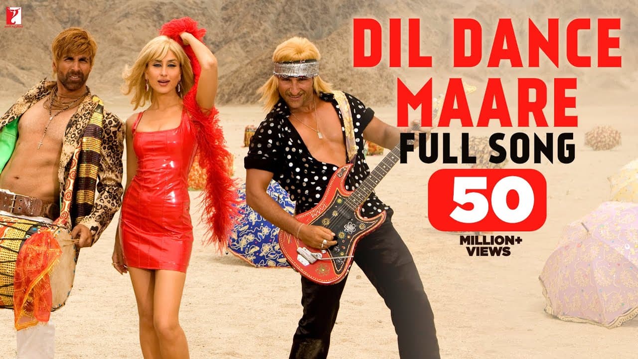 Dil Dance Maare Song | Tashan | Akshay Kumar, Saif Ali Khan, Kareena Kapoor | Vishal and Shekhar