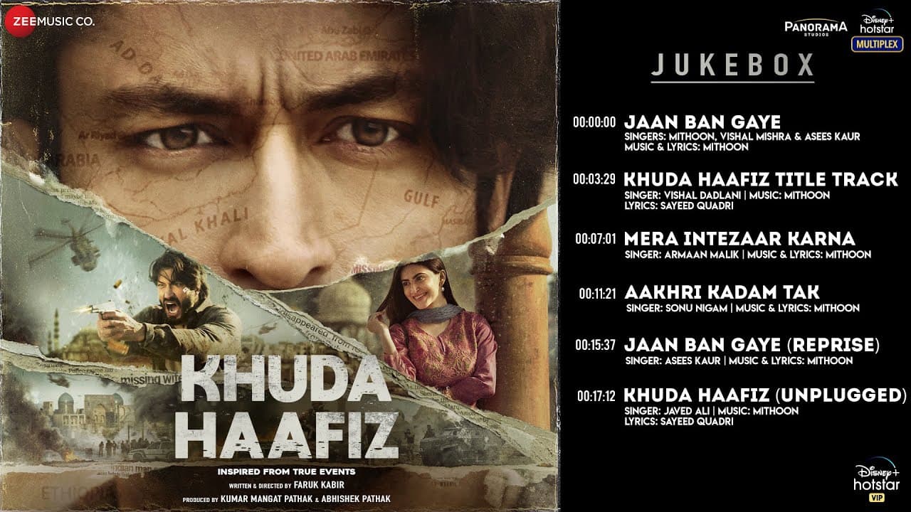 Khuda Haafiz - Full Album | Vidyut Jammwal | Shivaleeka Oberoi | Mithoon