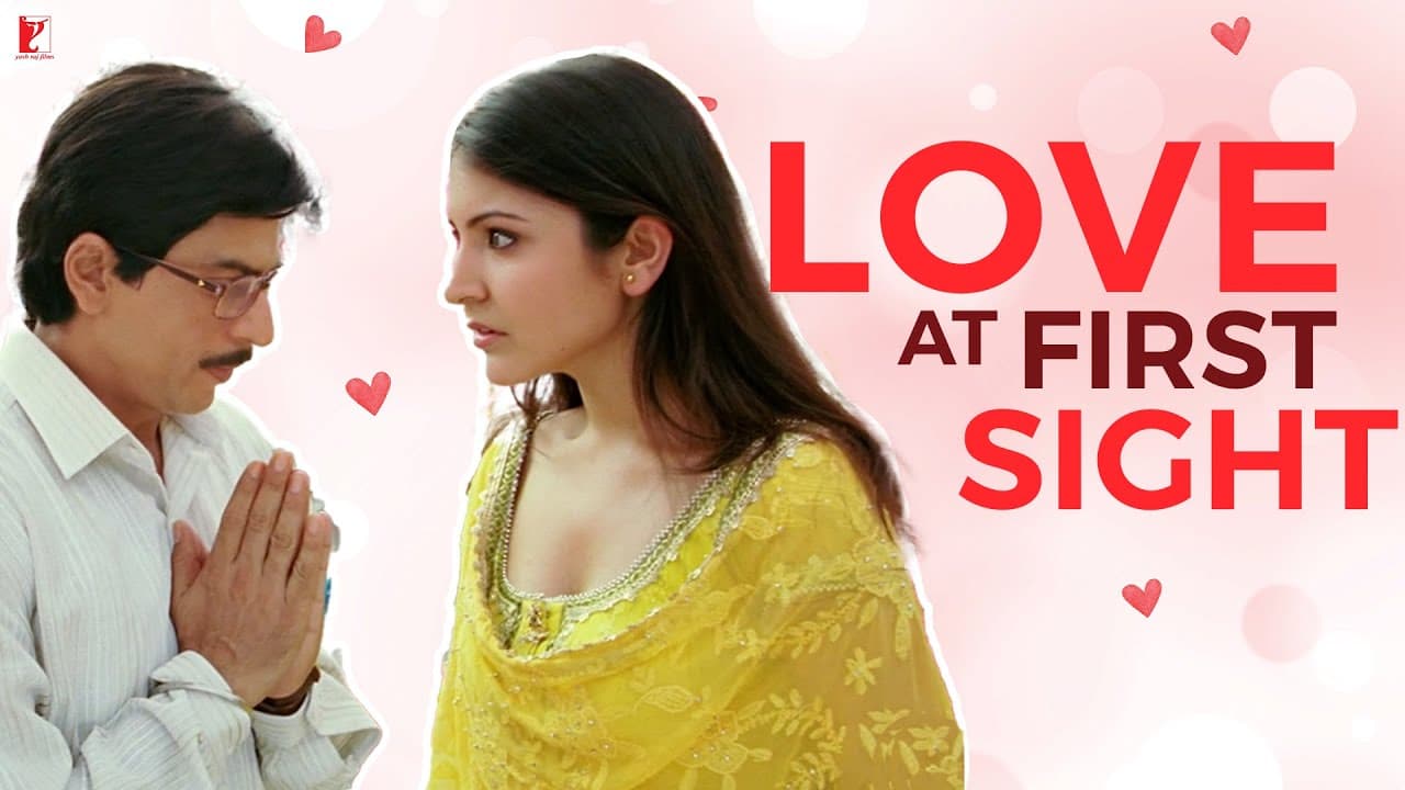 Love at first sight scenes | Rab Ne Bana Di Jodi, Jab Tak Hai Jaan |Shah Rukh Khan, Anushka, Katrina