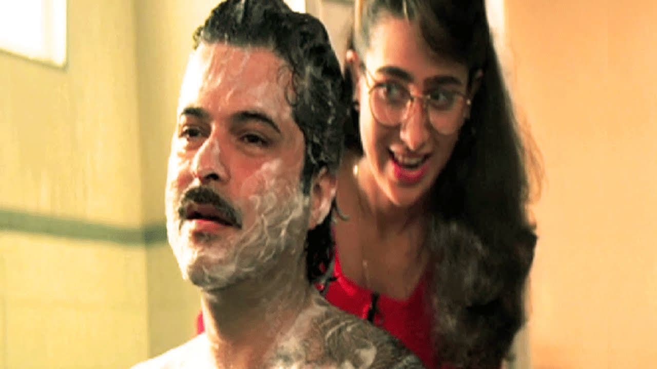 Anil Kapoor gets fooled by Karisma Kapoor - Andaz, Comedy Scene 19/22