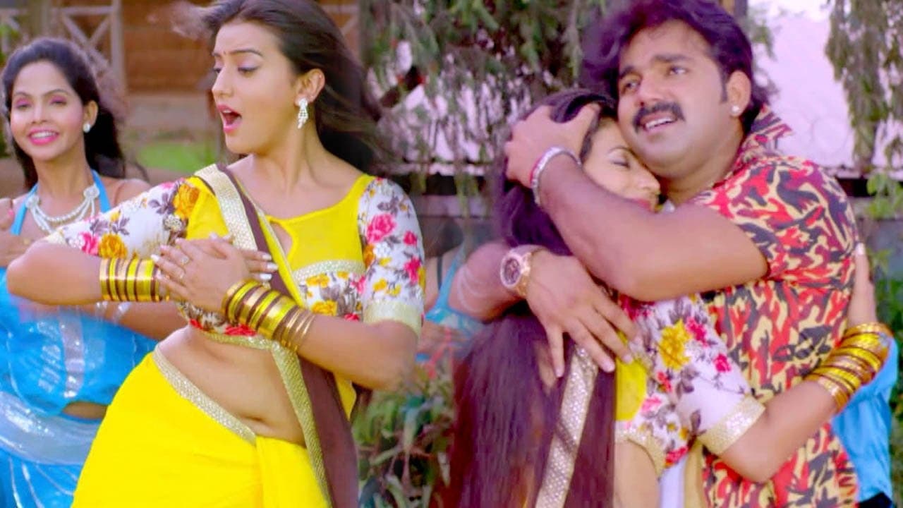 Sab Dhan Kha La - Pawan Singh & Akshara Singh - Tridev - Bhojpuri Hit Song @WaveMusicIndia