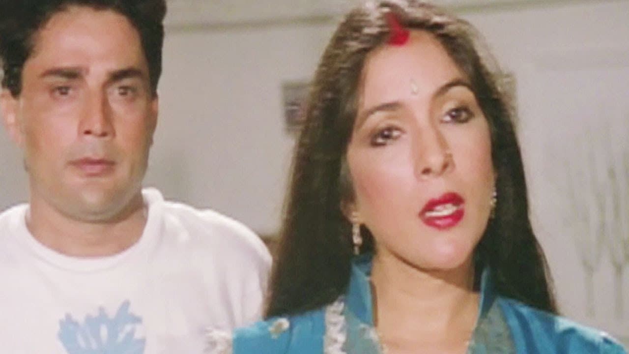 Rajesh Khanna insulted by Neena Gupta - Swarg, Scene 8/14