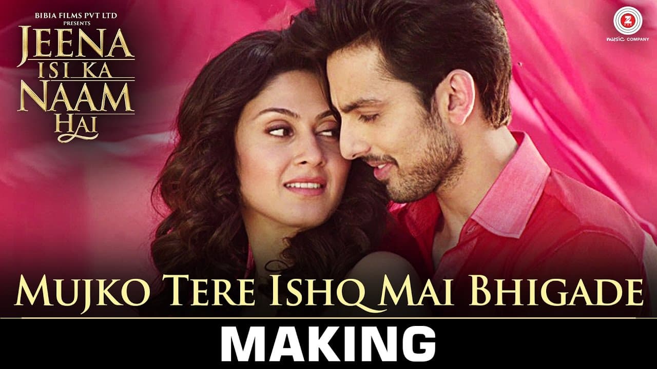 Mujko Tere Ishq Mai Bhigade - Making | Jeena Isi Ka Naam Hai | Himansh & Manjari | Ankit Tiwari