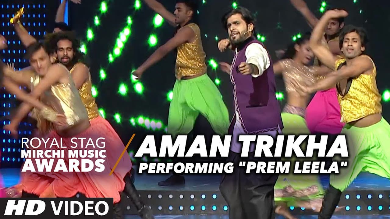 Aman Trikha Performing "PREM LEELA" | Royal Stag Mirchi Music Awards 2016