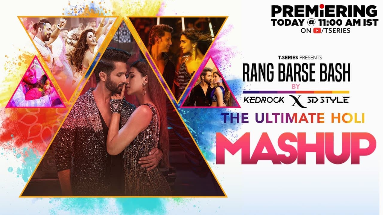 RANG BARSE BASH: THE ULTIMATE HOLI MASHUP | HOLI PARTY MASHUP | KEDROCK X SD STYLE | T-SERIES