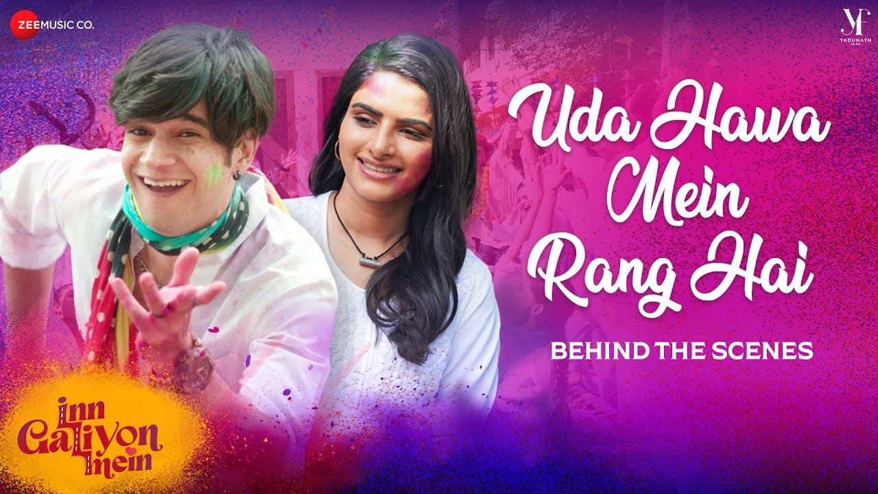 Uda Hawa Mein Rang Hai - Behind The Scenes | Inn Galiyon Mein |Javed J, Vivaan S, Avantika |Nakash A
