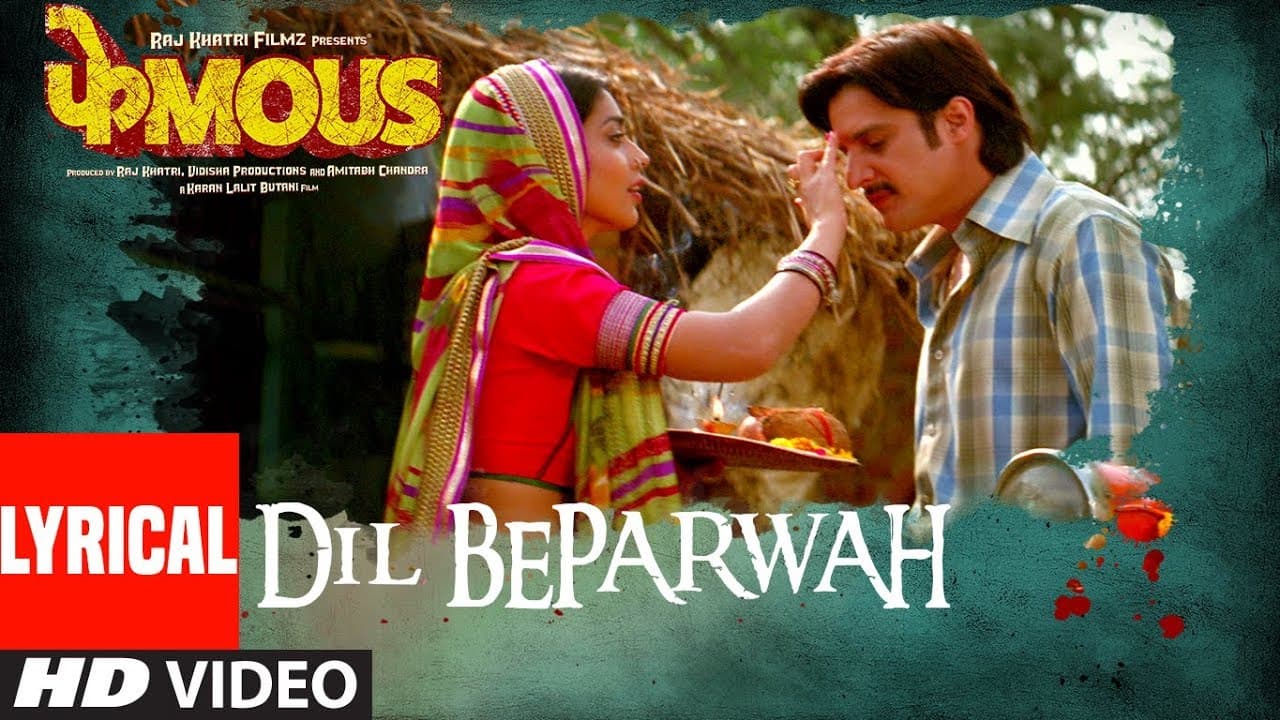 Dil Beparwah Lyrical | Phamous | Jimmy Sheirgill | Shriya Saran | Jubin Nautiyal & Jonita Gandhi