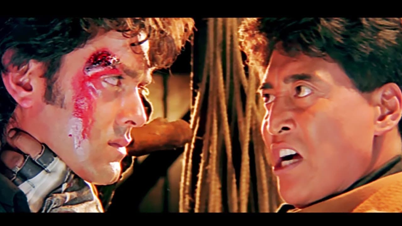 मैं चाहु तो तेरी छाती फाड़ कर जंगली तेंदुआ को खिला सकता हूँ  - Barsaat Movie Scene