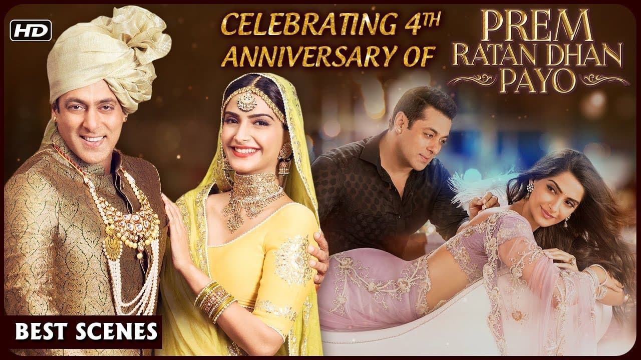 Prem Ratan Dhan Payo | BEST Scenes | Celebrating 4th Anniversary Of PRDP | Salman Khan, Sonam Kapoor