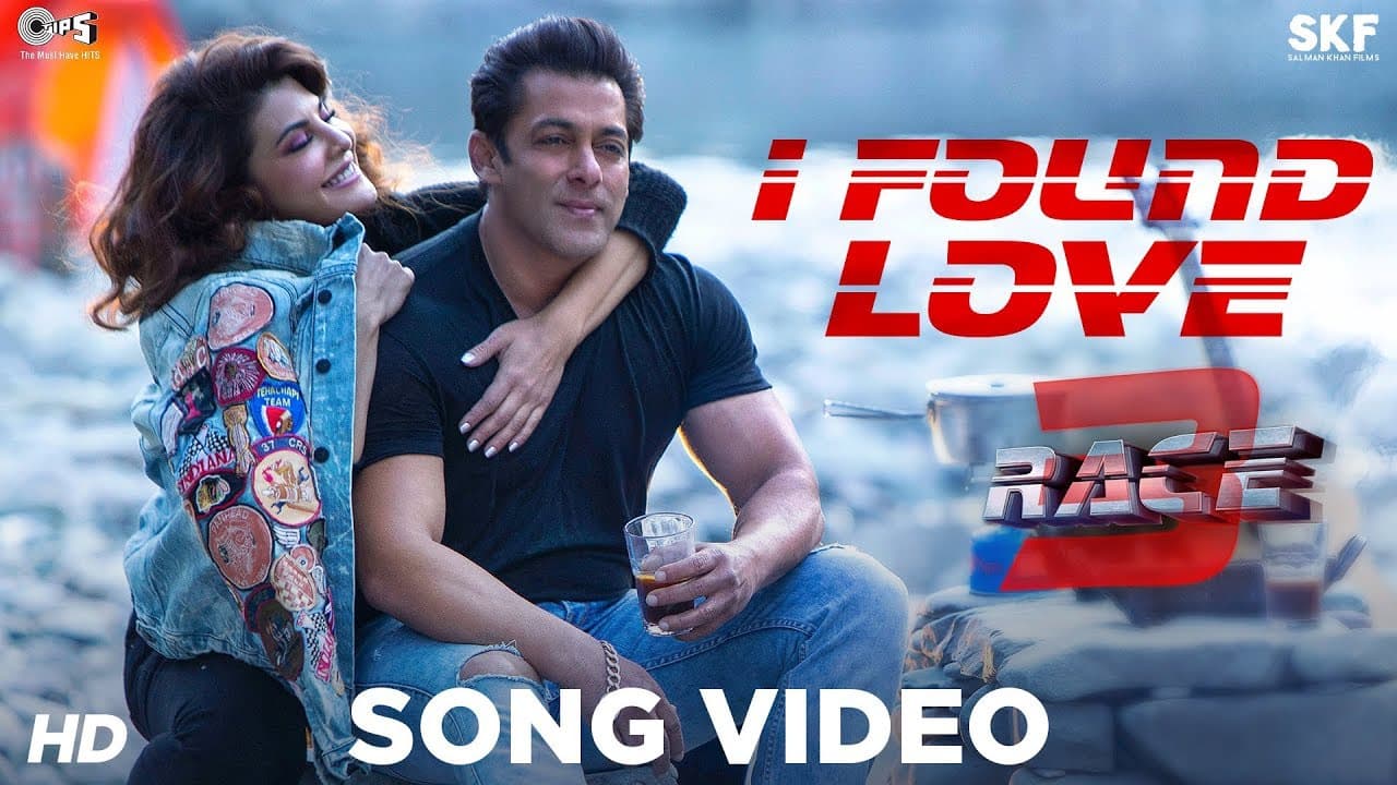 I Found Love Song Video - Race 3 | Salman Khan, Jacqueline | Vishal Mishra | Bollywood Song 2018