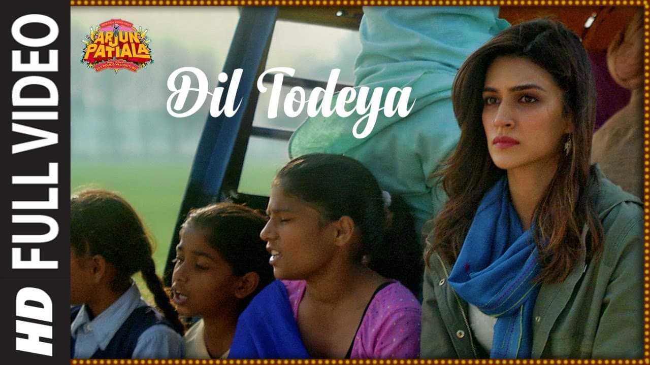 Full Song: Dil Todeya | Arjun Patiala | Diljit Dosanjh, Kriti | Guru Randhawa | Sachin-Jigar