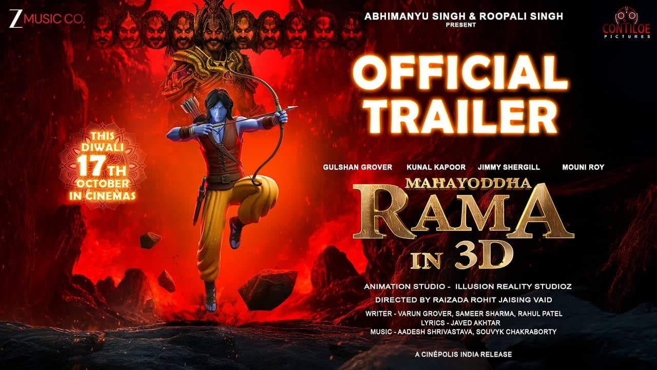 Mahayoddha Rama - Official Trailer | The Epic Battle of Dharma vs Adharma | Releasing 17th Oct 2025