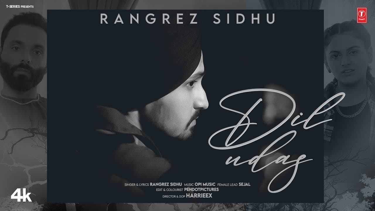 DIL UDAS (OFFICIAL VIDEO) | RANGREZ SIDHU | LATEST PUNJABI SONGS 2025