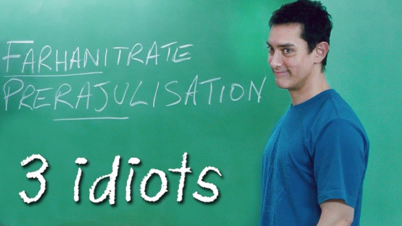 Aamir Khan as Professor | 3 Idiots - Comedy Classroom Scene