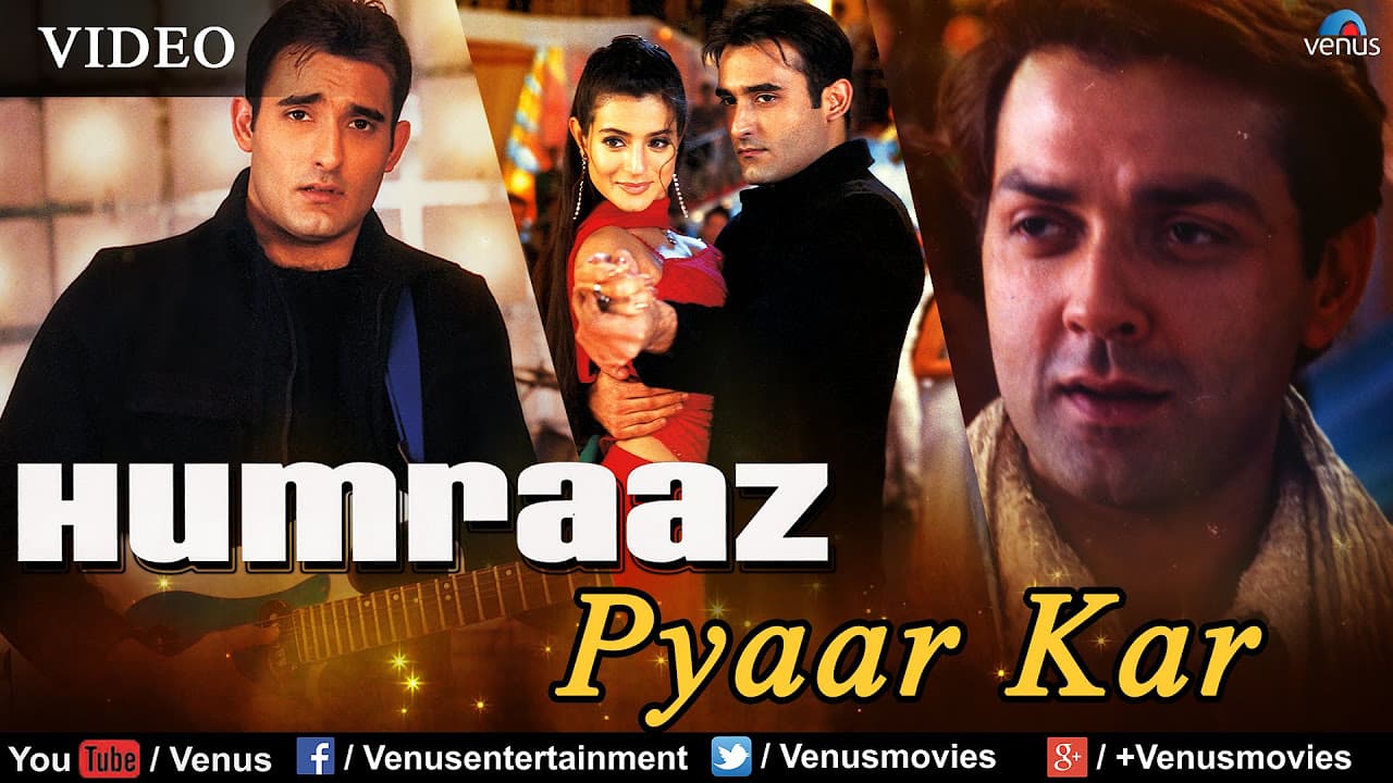 Pyaar Kar Full Video Song : Humraaz | Bobby Deol, Amisha Patel, Akshaye Khanna |