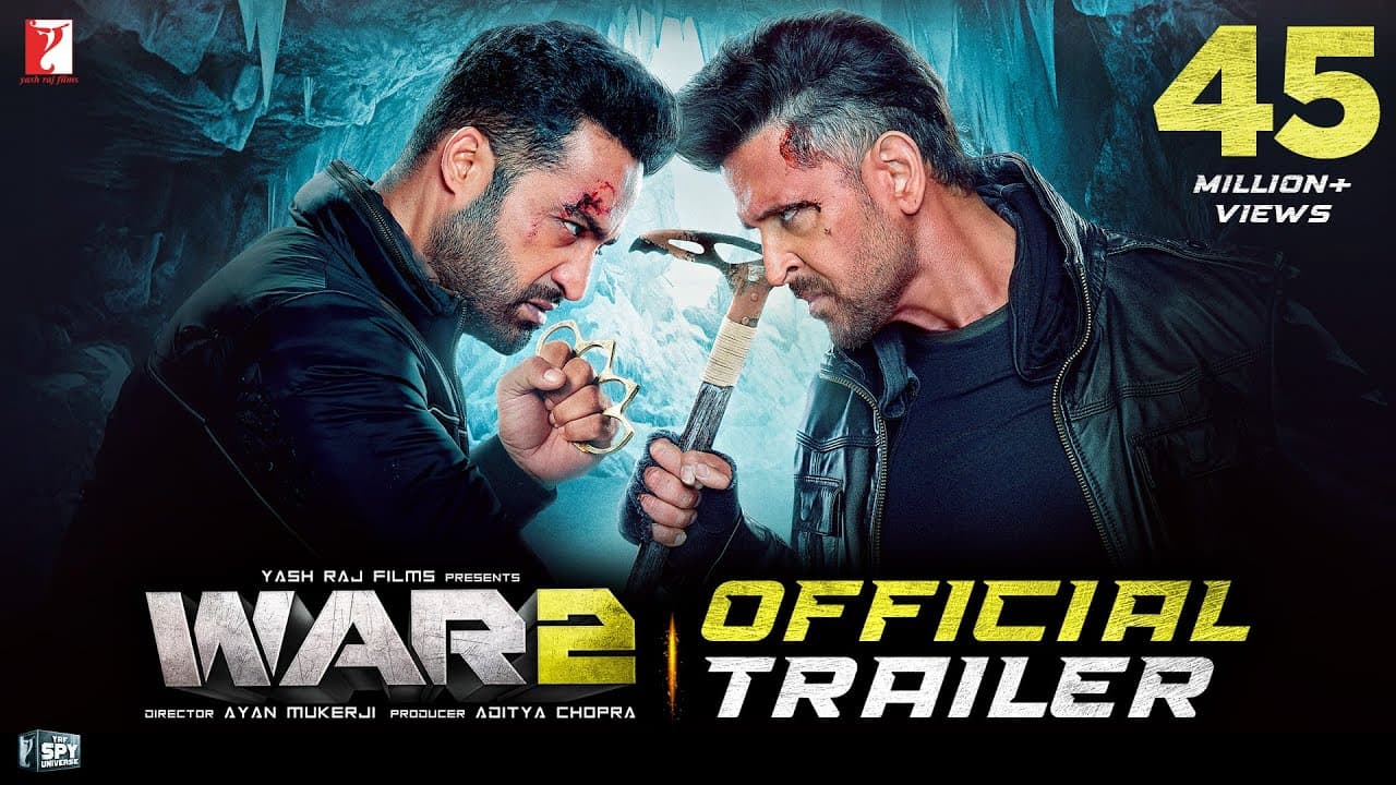 WAR 2 | Official Trailer | Hrithik Roshan | NTR | Kiara Advani | Ayan Mukerji | YRF Spy Universe
