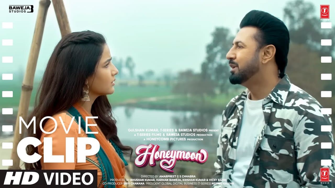 "Rab Te Bharosa Rakho🙏": Honeymoon (ਹਨੀਮੂਨ) Movie | Gippy Grewal, Jasmin | Punjabi Comedy Movie