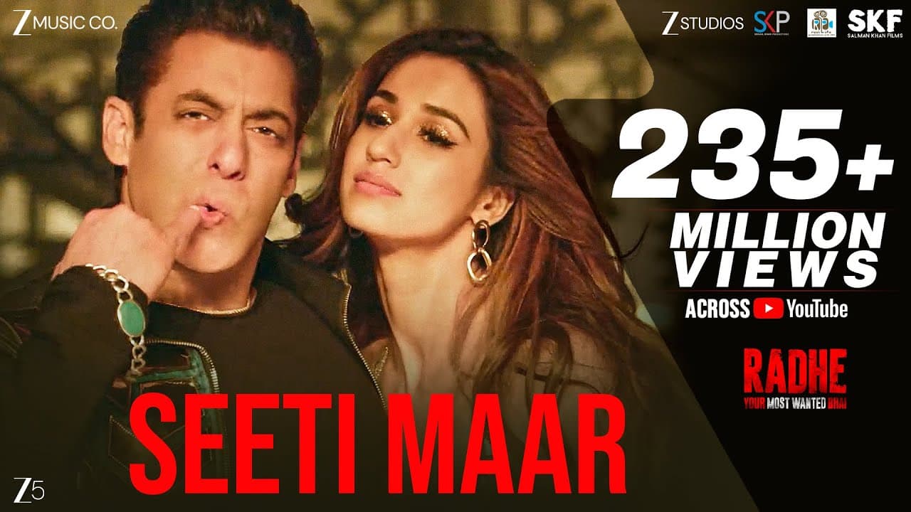 Seeti Maar | Radhe - Your Most Wanted Bhai | Salman Khan, Disha Patani|Kamaal K, Iulia V|DSP|Shabbir