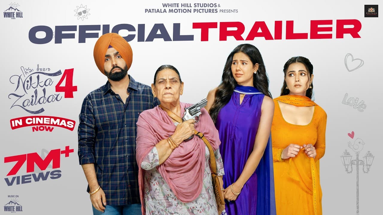 Nikka Zaildar 4 : Full Trailer | Ammy Virk | Sonam Bajwa | Sonia Kour | New Punjabi Movie 2025 