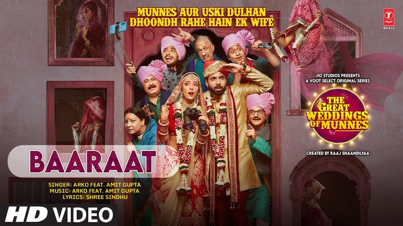 Baaraat: The Great Weddings Of Munnes | Abhishek B, Barkha S, Raaj S | Arko, Amit, Shree Sindhu